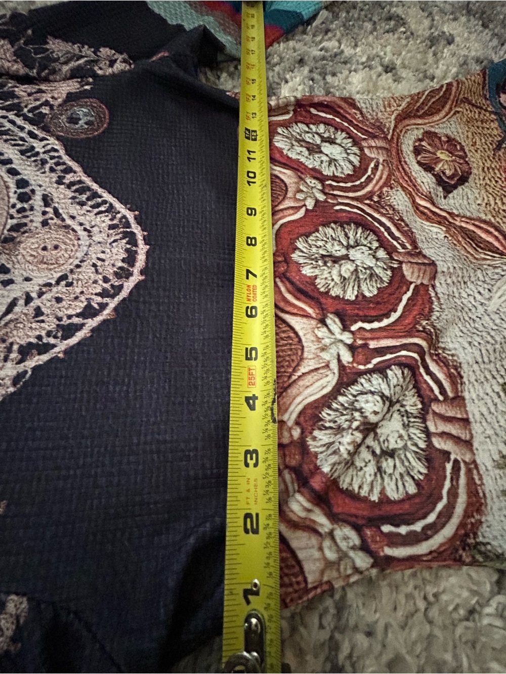 Floral Multicolor Long Sleeve Knit Dress EXCELLENT CONDITION - Picture 11 of 15